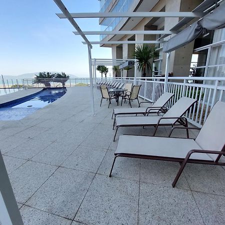 Book Santos - Condominio Unlimited - Apartamento Com Vista Mar E Apartamento Com Vista Piscina Exterior foto